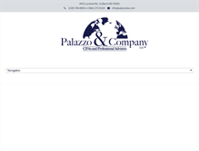 Tablet Screenshot of palazzotax.com